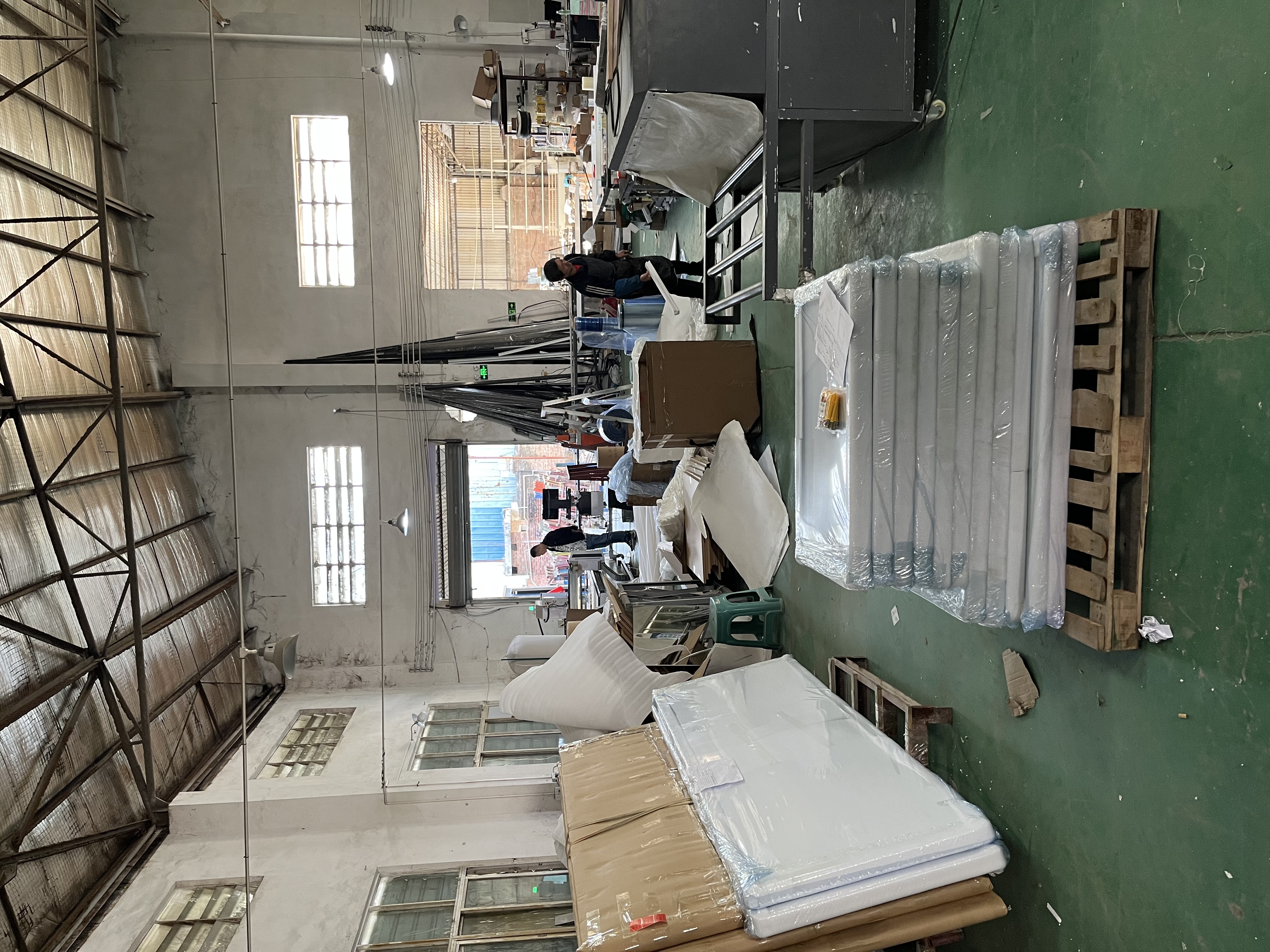 LED mirror factory production process