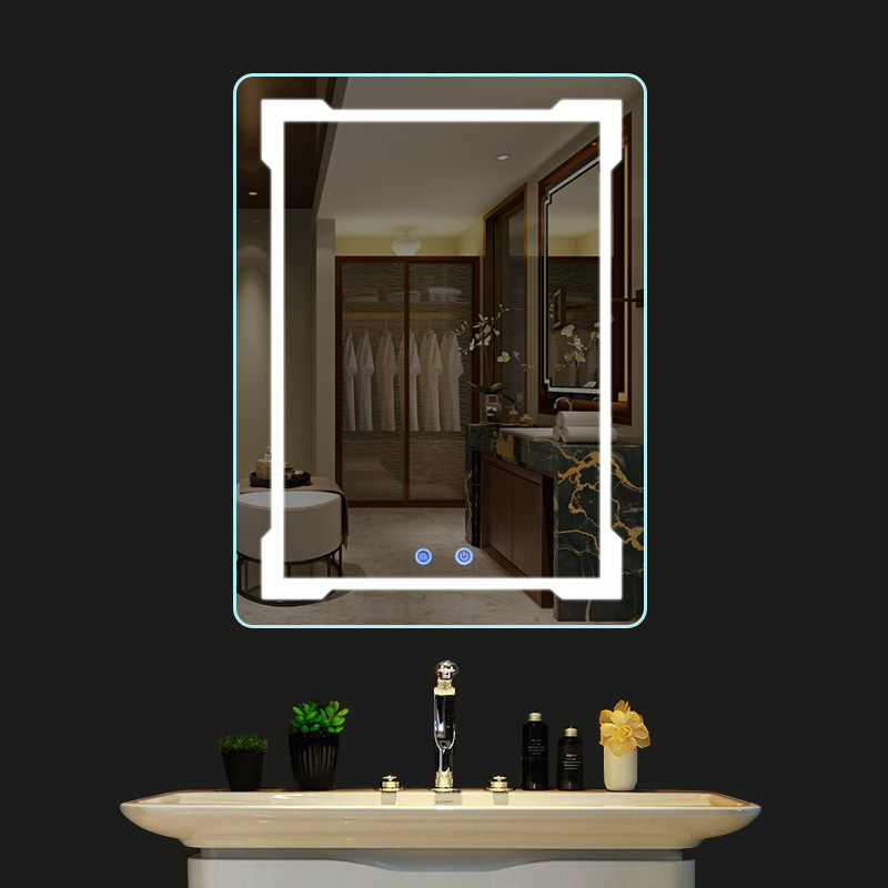 LED mirror touch sensor switch detail