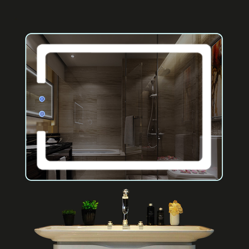Smart LED mirror display or touch control reference