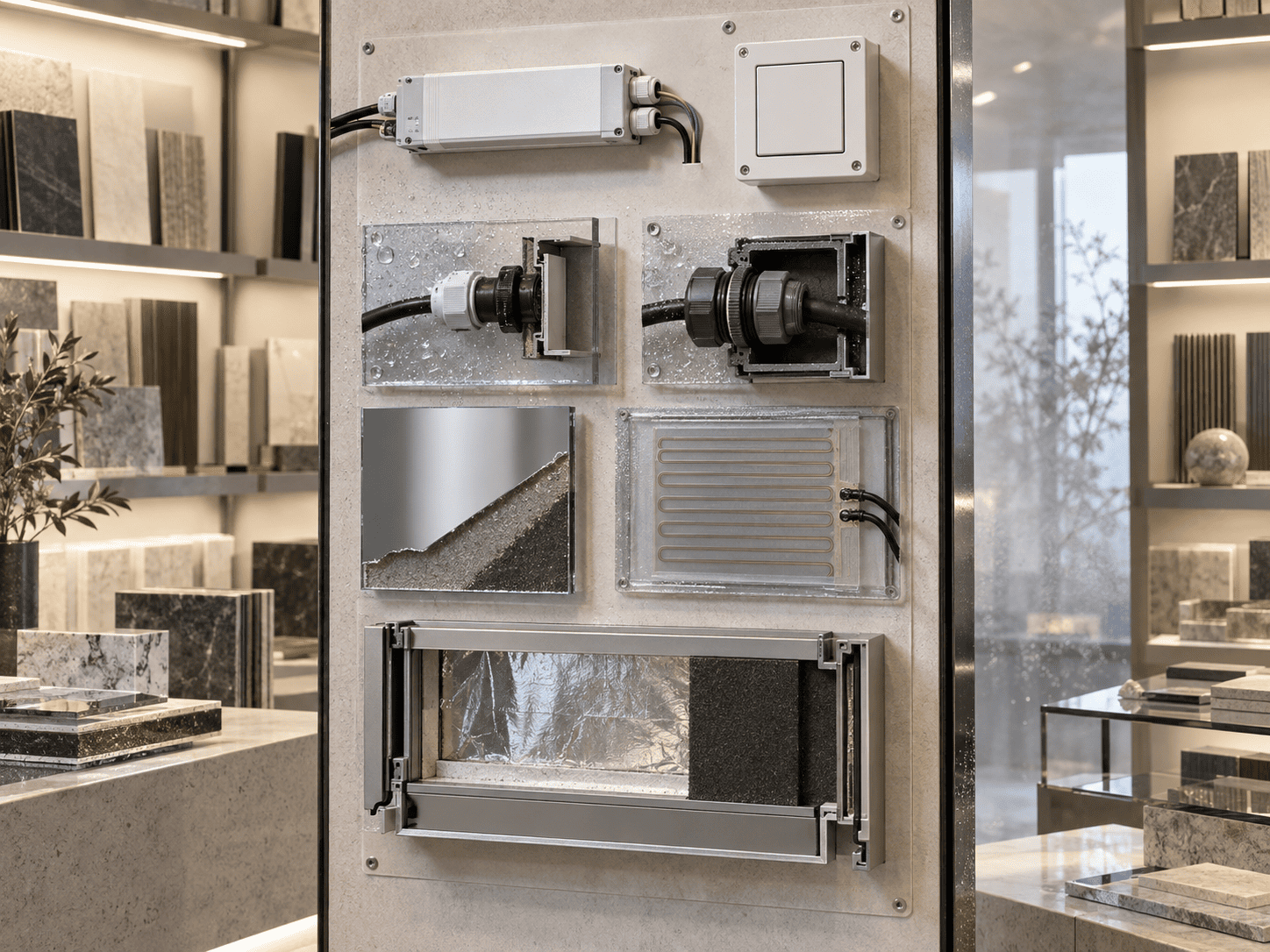 230V Class II and IP protection for Benelux LED mirror projects