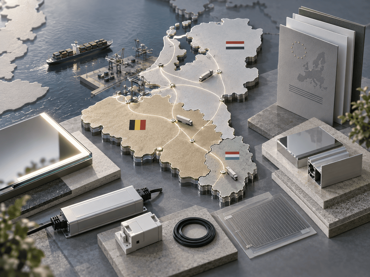 LED Mirror Supply for Benelux Hotel & Contract Projects: CE Compliance + Localisation Guide